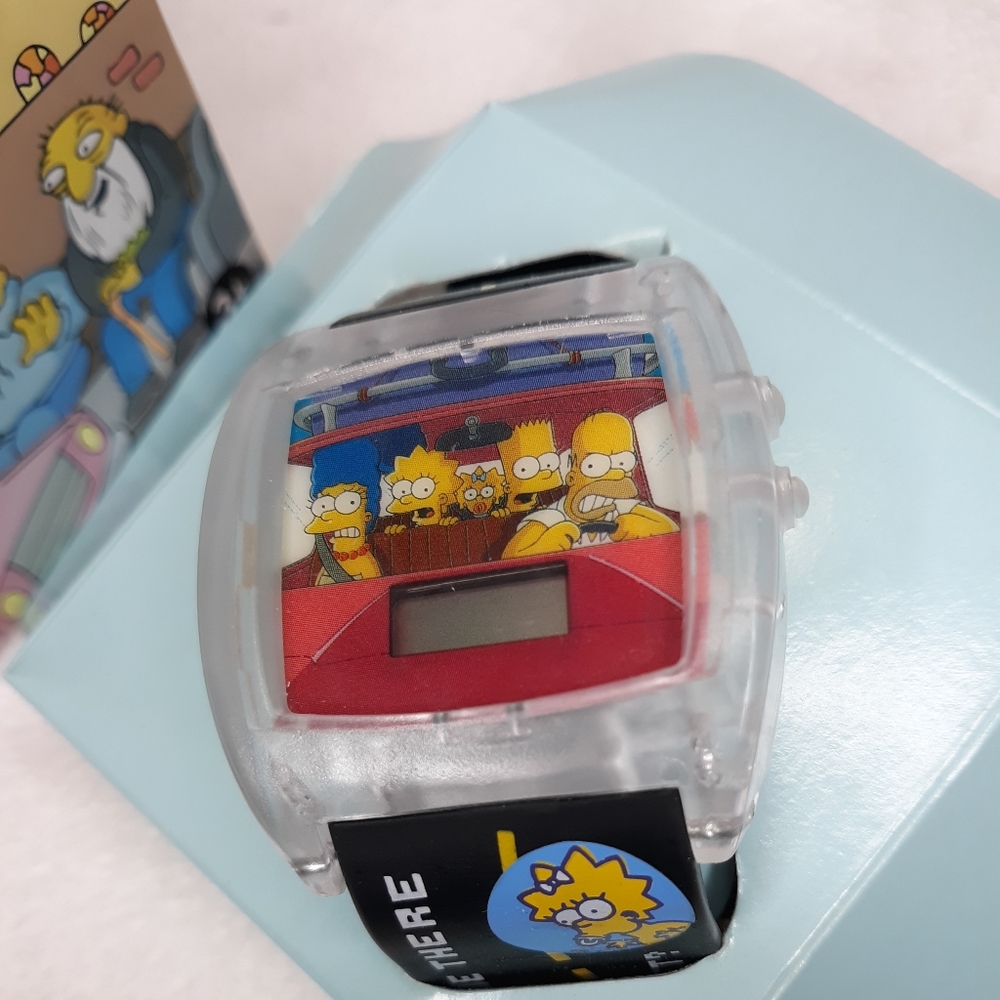 Simpsons Talking Watch TheFamily Drive 2002 Burger King Watch